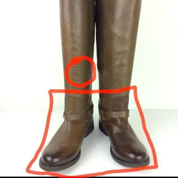 Steve Madden Leather Riding Boots size 7 M - Picture 4 of 8